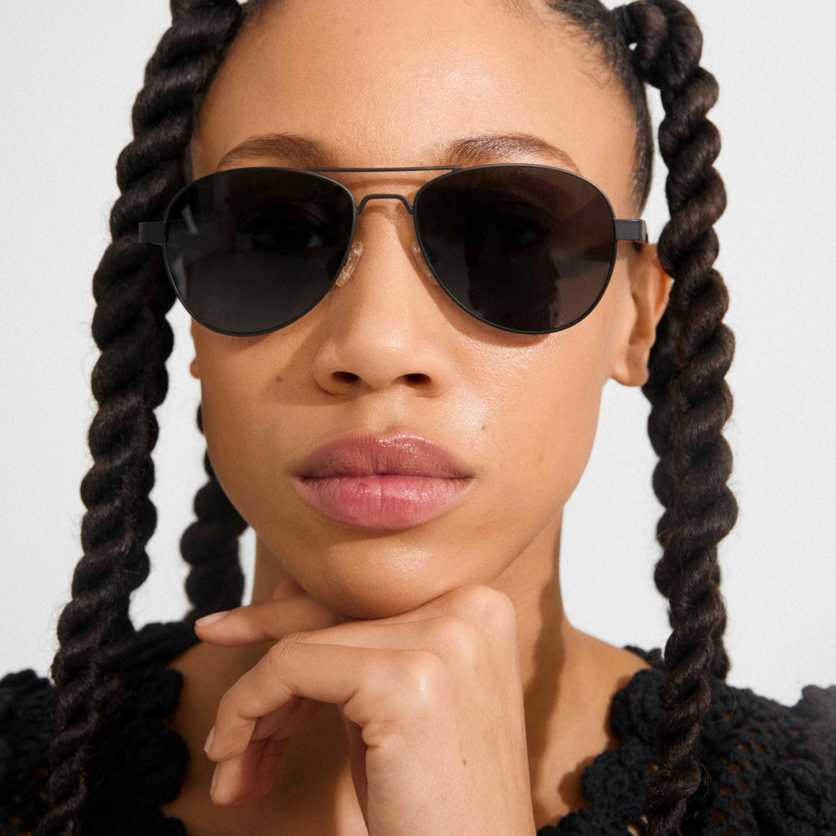 CHEVY recycled sunglasses black