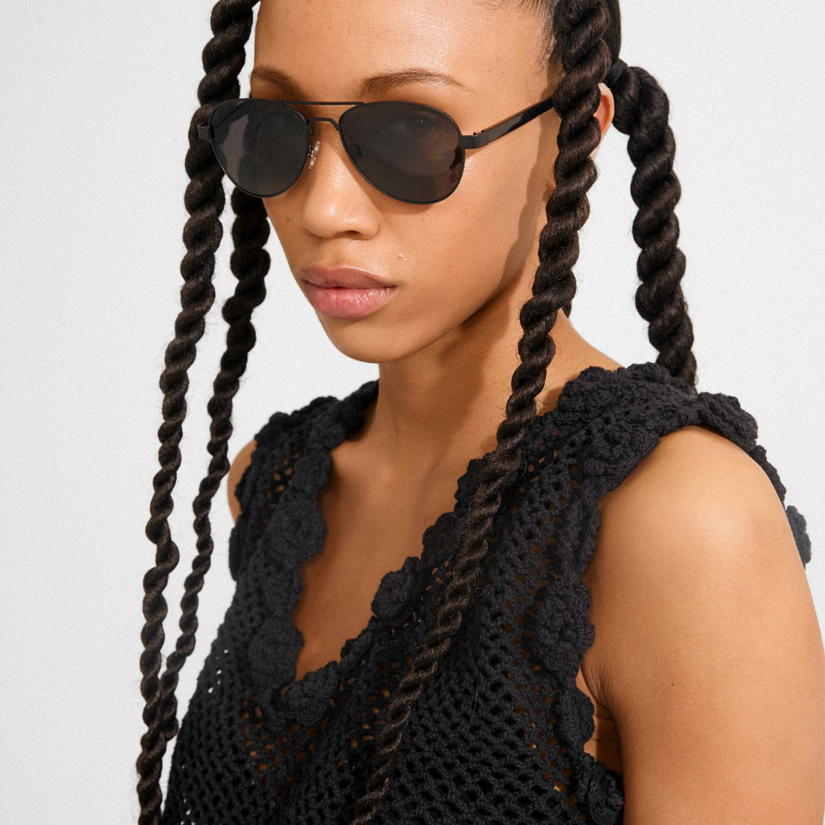 CHEVY recycled sunglasses black