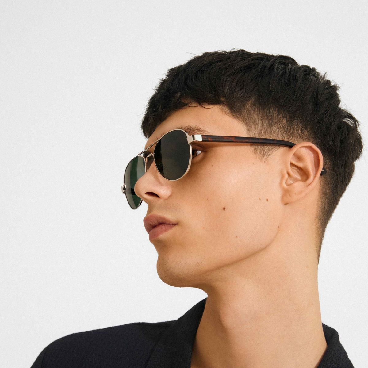 CHEVY recycled sunglasses brown/silver