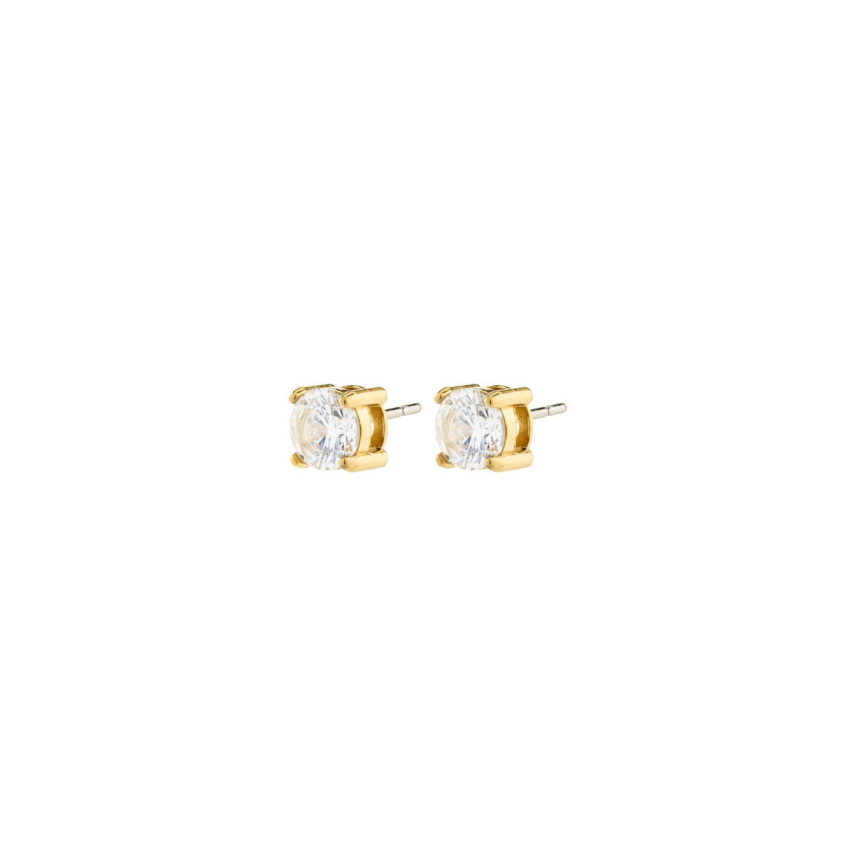 RAVI zircon crystal earstuds 5 mm