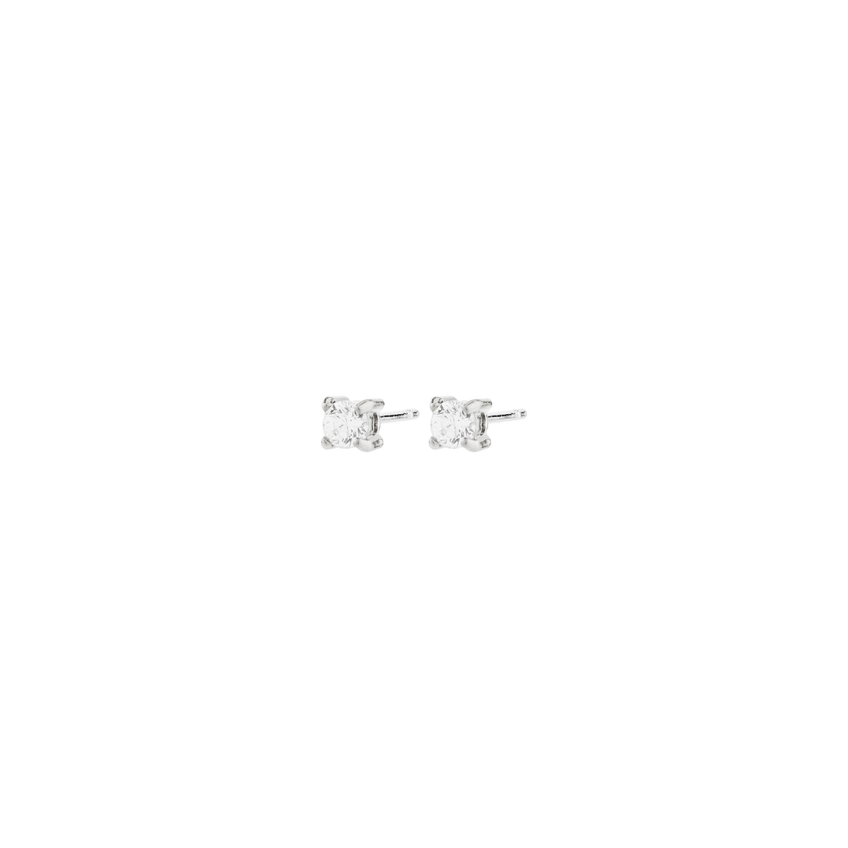 RAVI zircon crystal earstuds 3 mm