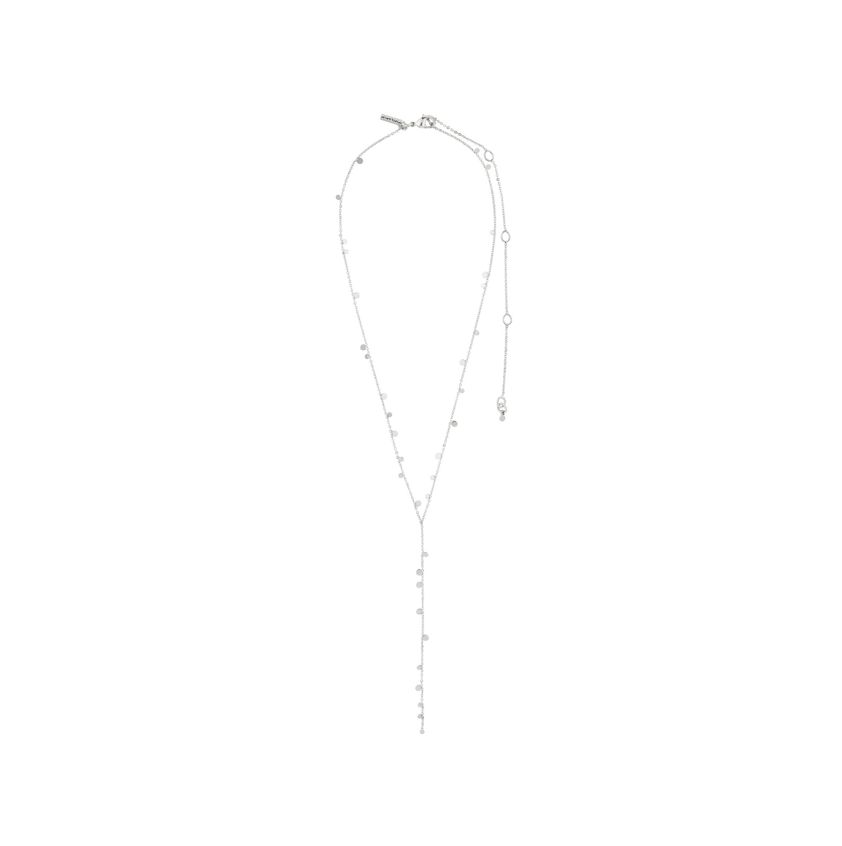 BAYLEN recycled tiny coins y-necklace