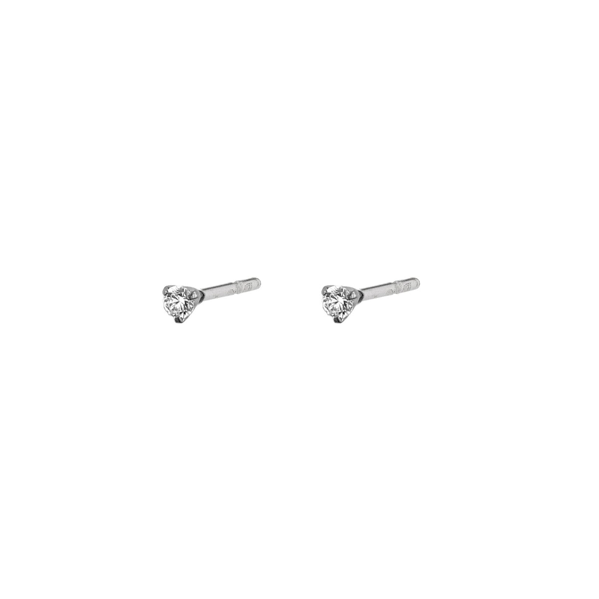 PIERCING STUDIO: Althea (2mm) Crystal Silver (Surgical Steel)