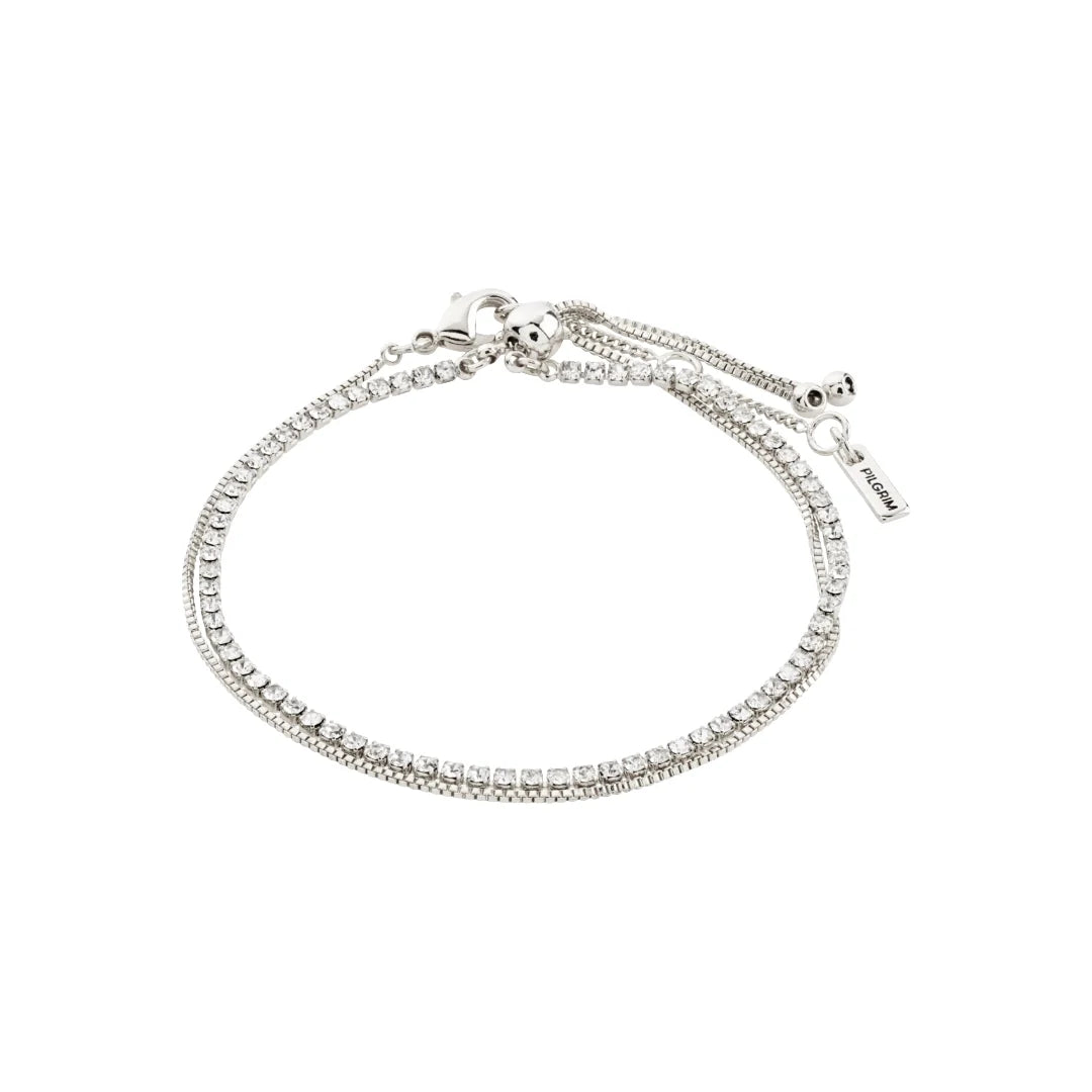 MILLE crystal bracelet 2-in-1