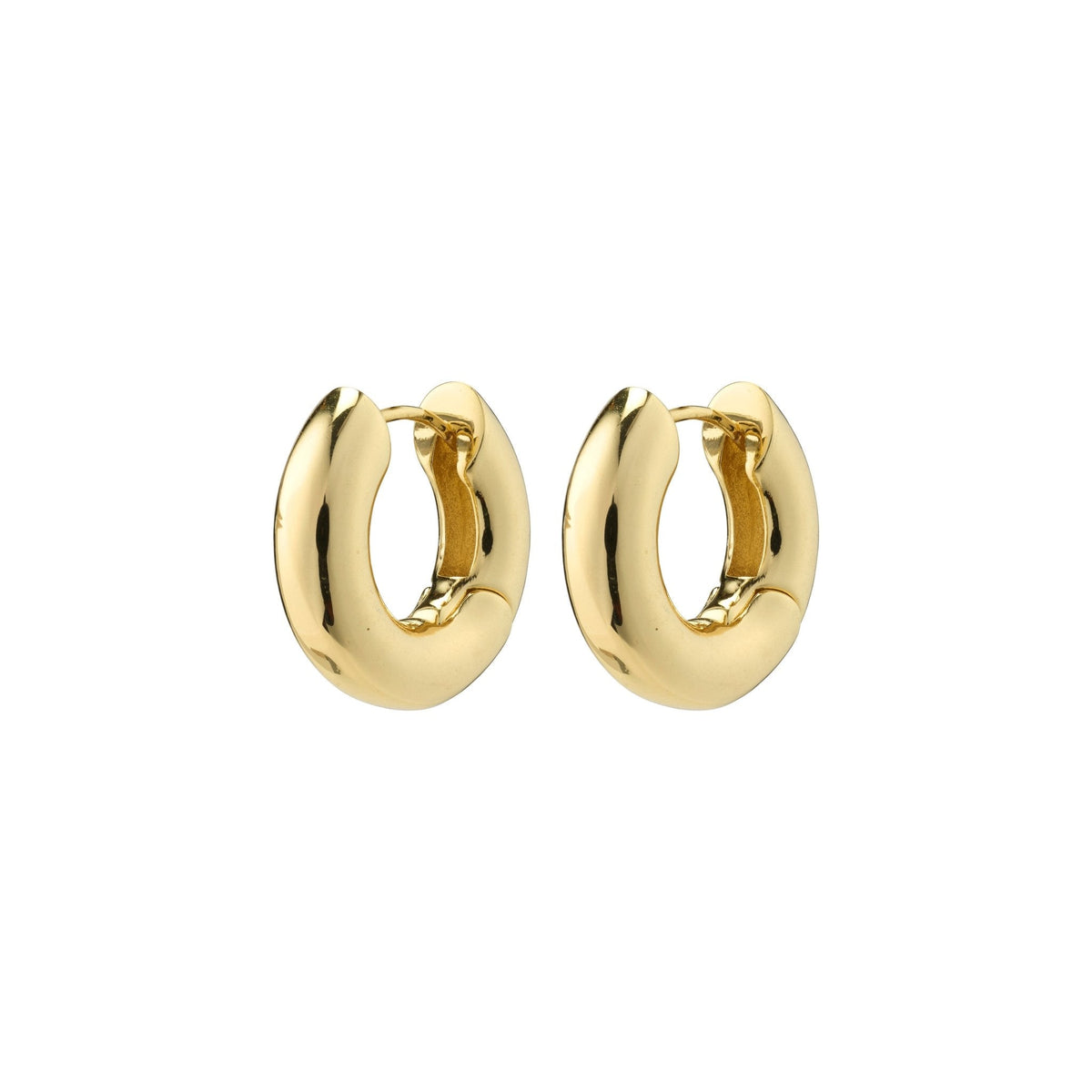 AICA Small Recycled Chunky Hoop Earrings 22MM