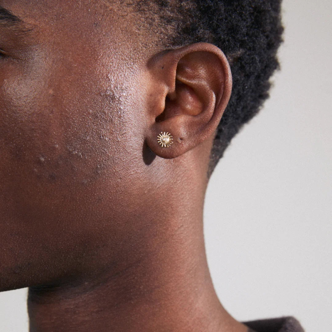 LAMIA Crystal Sun Recycled Single Eearring