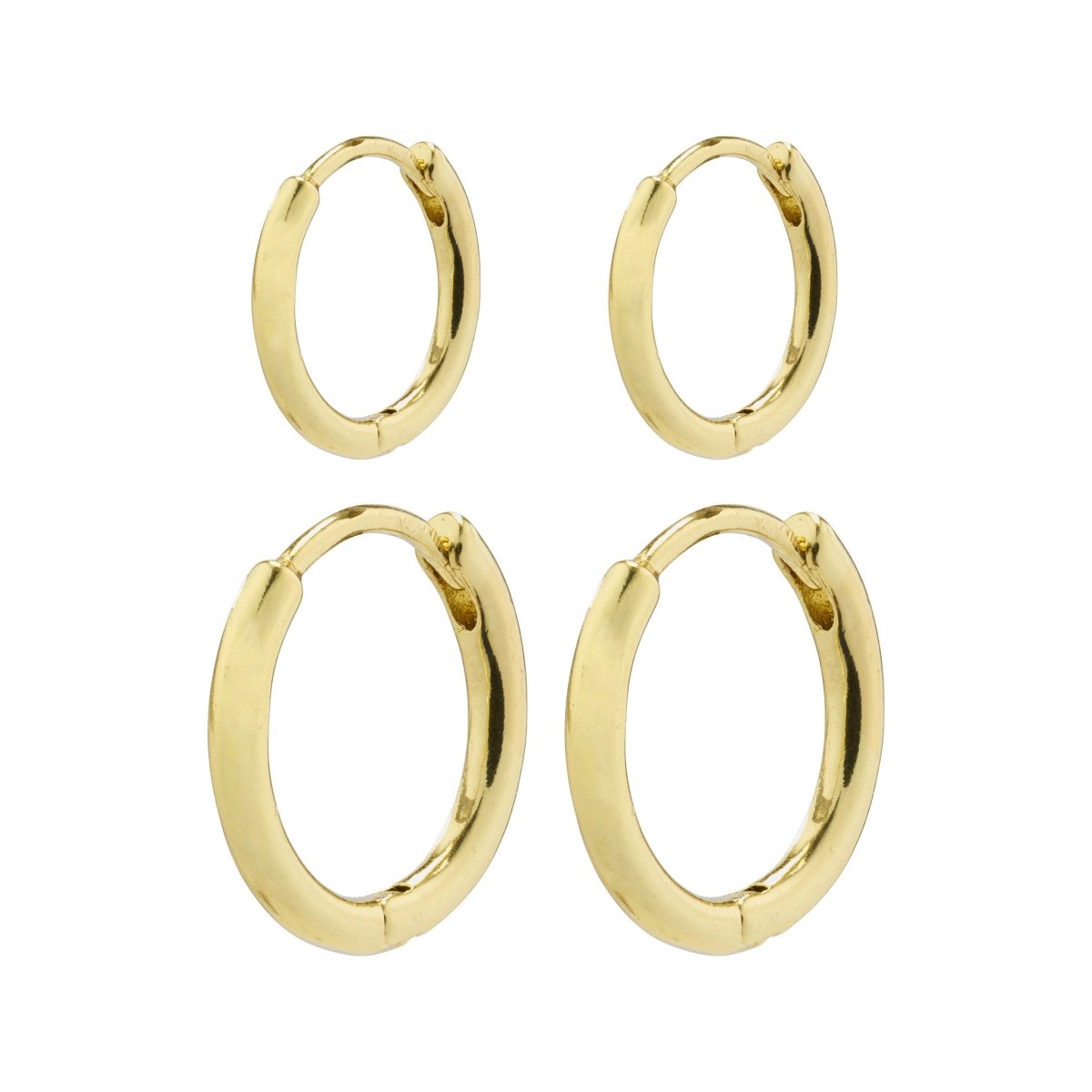 Ariella Recycled Hoops Set