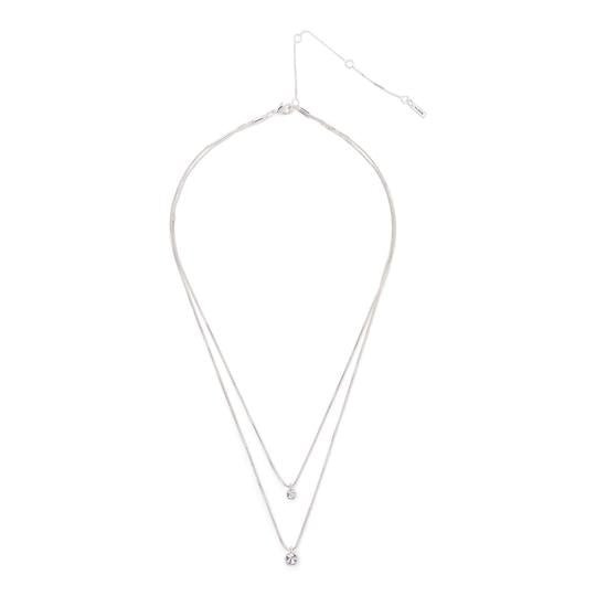 Lucia Double Crystal Necklace