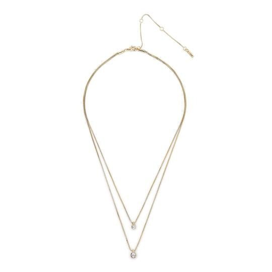 Lucia Double Crystal Necklace