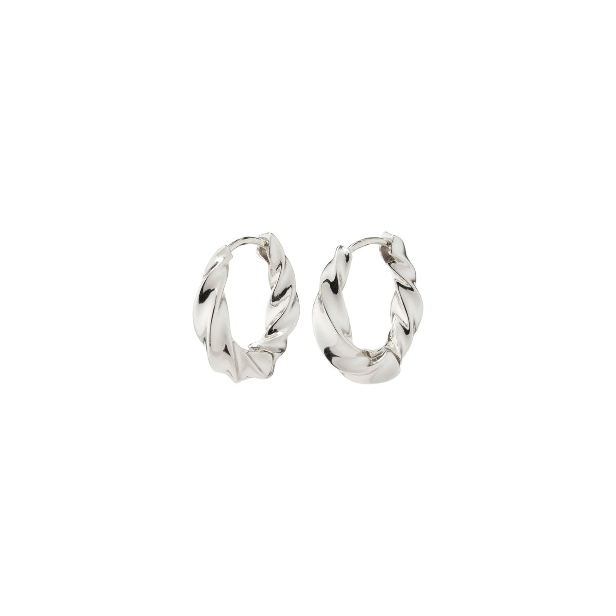 Taffy Recycled Small Swirl Hoops