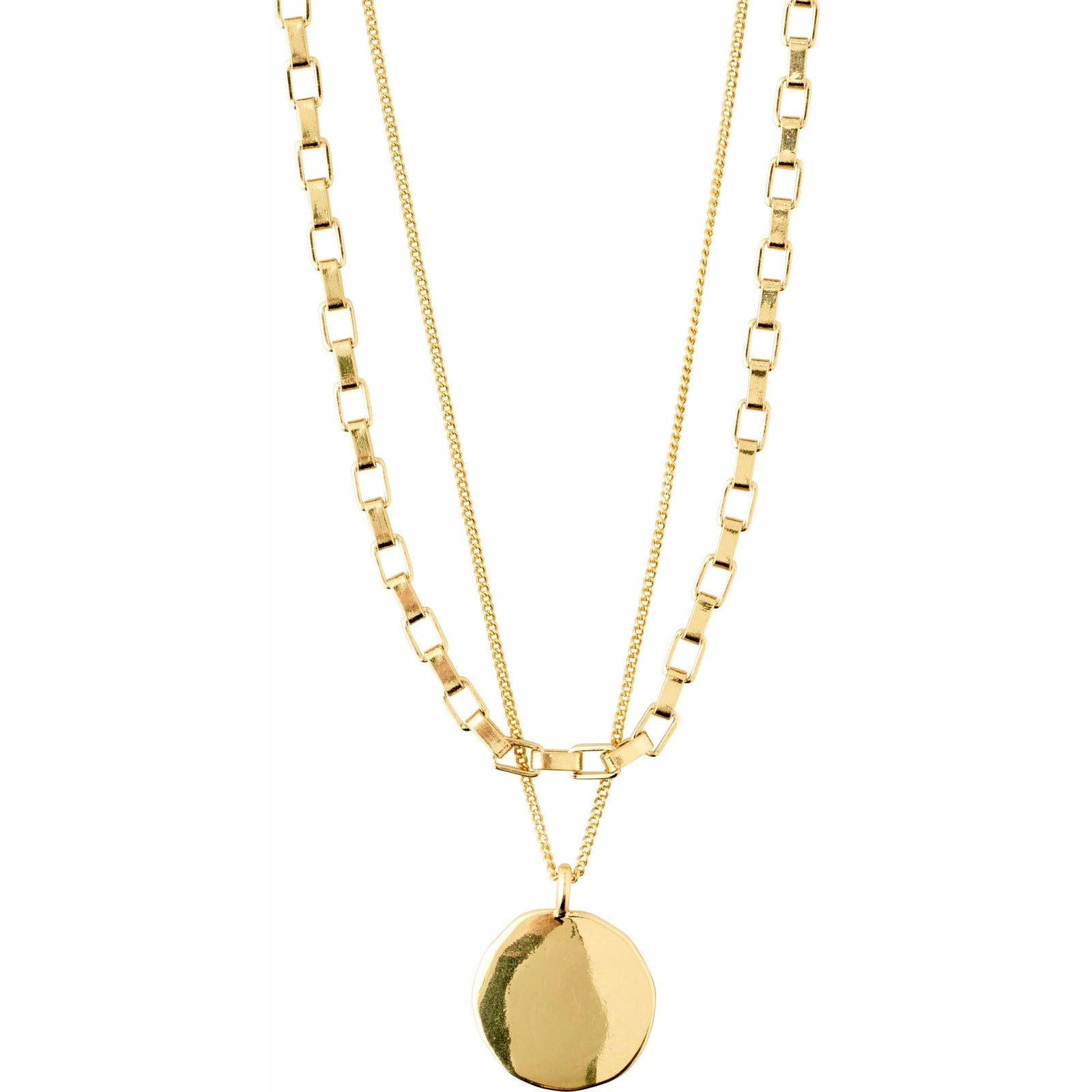 Pilgrim jewellery  Clarity gold-plated necklace 