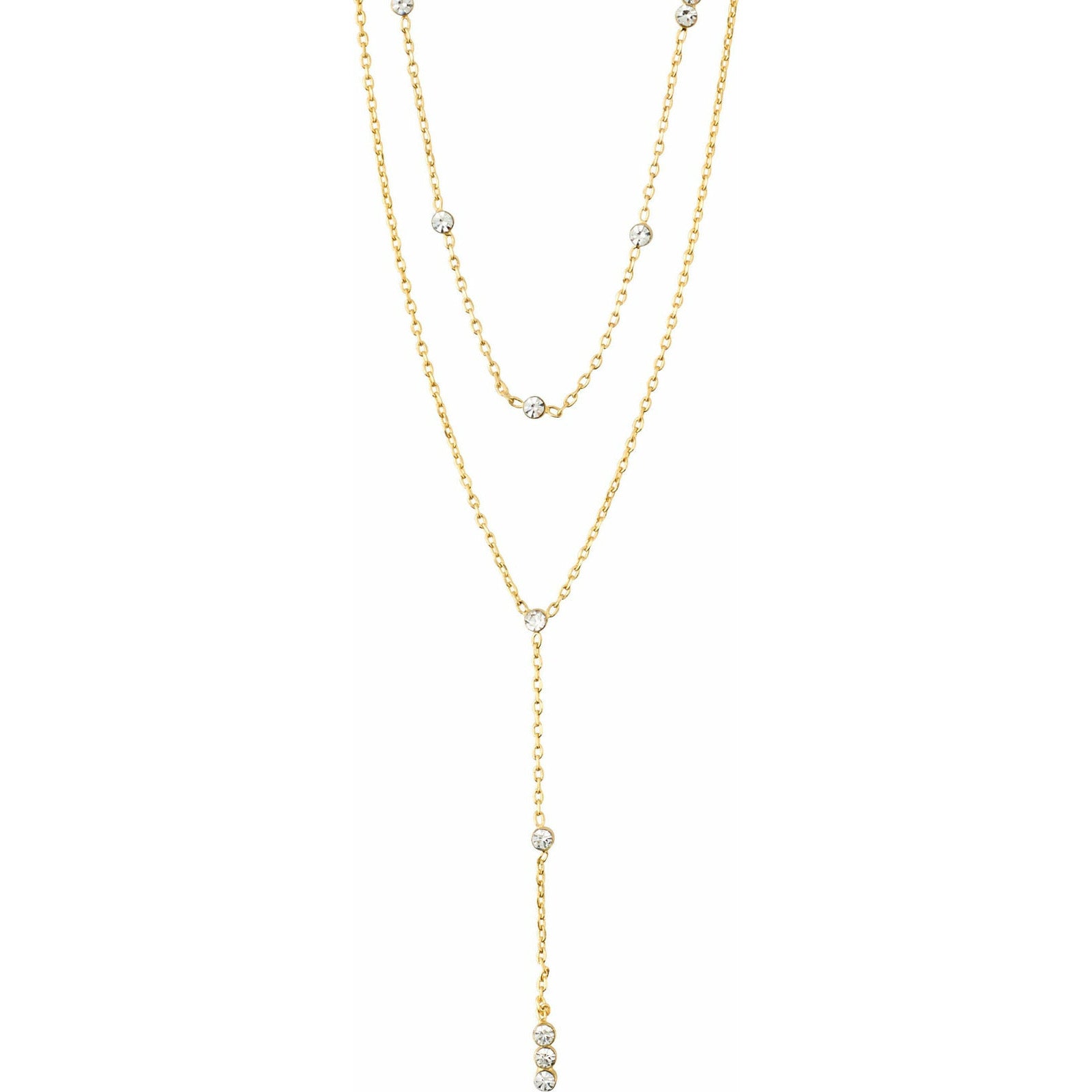 Pilgrim Jewellery Kamari Crystal Gold-Plated Kamari Crystal Necklace 