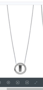 metal fashion jewellery necklace 