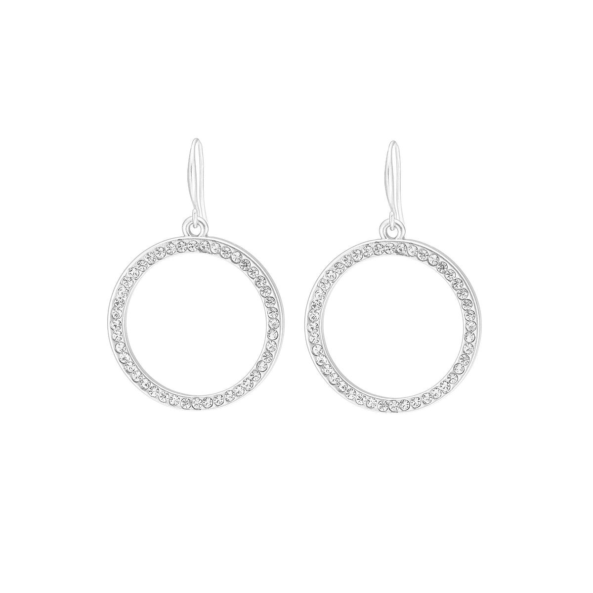 Merx fashion jewellery earrings with crystal stones