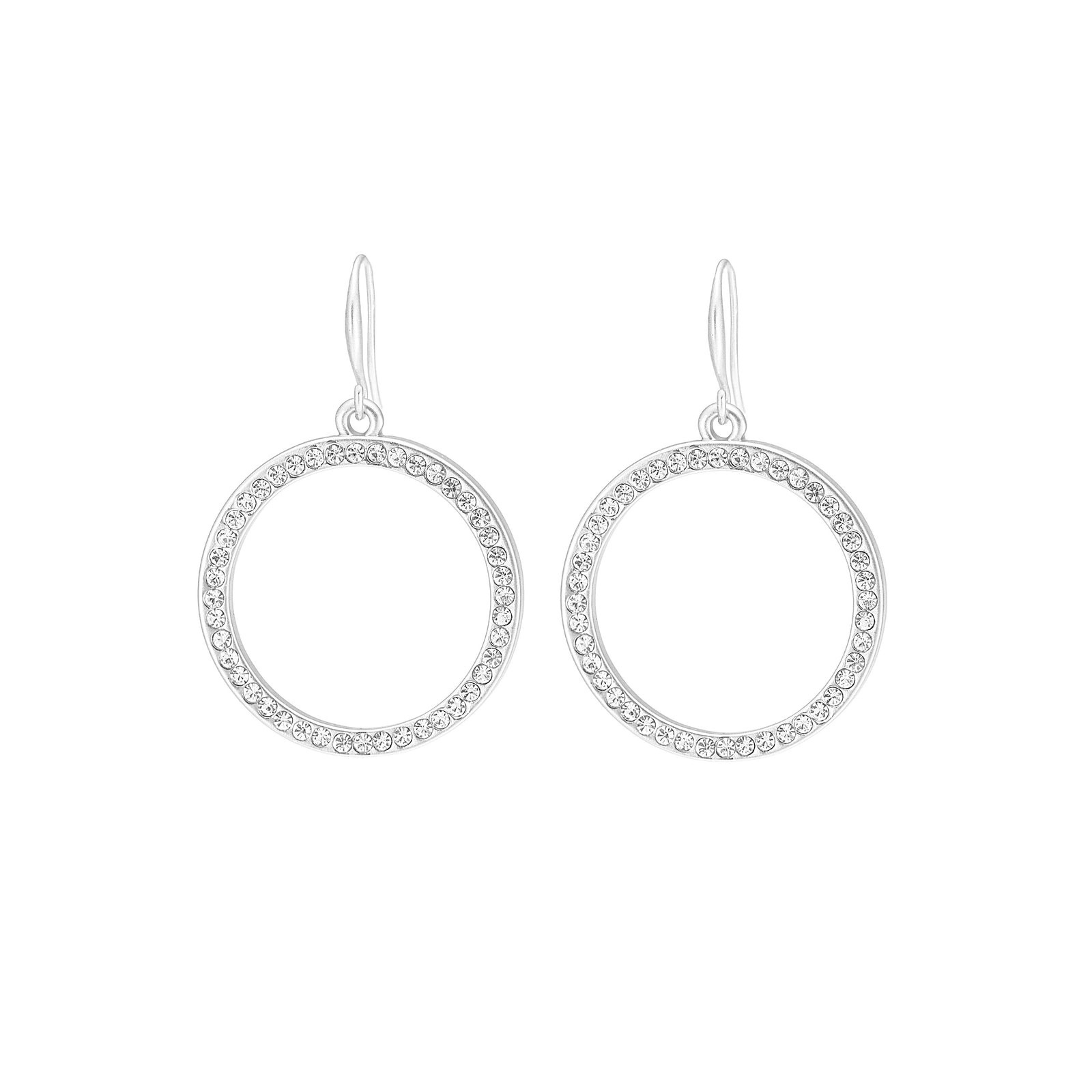 Merx fashion jewellery earrings with crystal stones