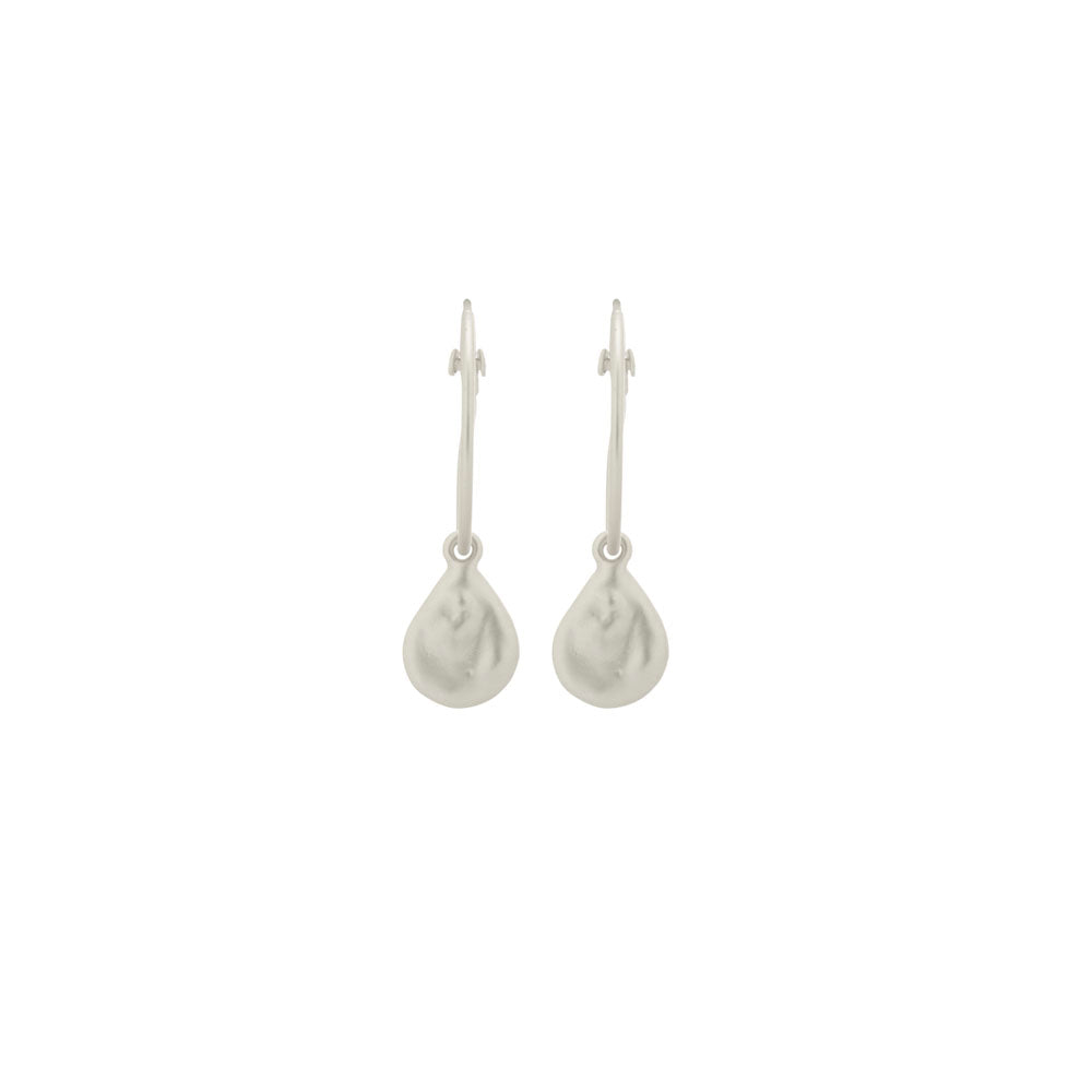 Merx fashion jewellery earrings Rhodium plated