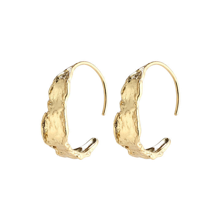 Pilgrim Jewellery Compass  Fashion Earrings (Gold)