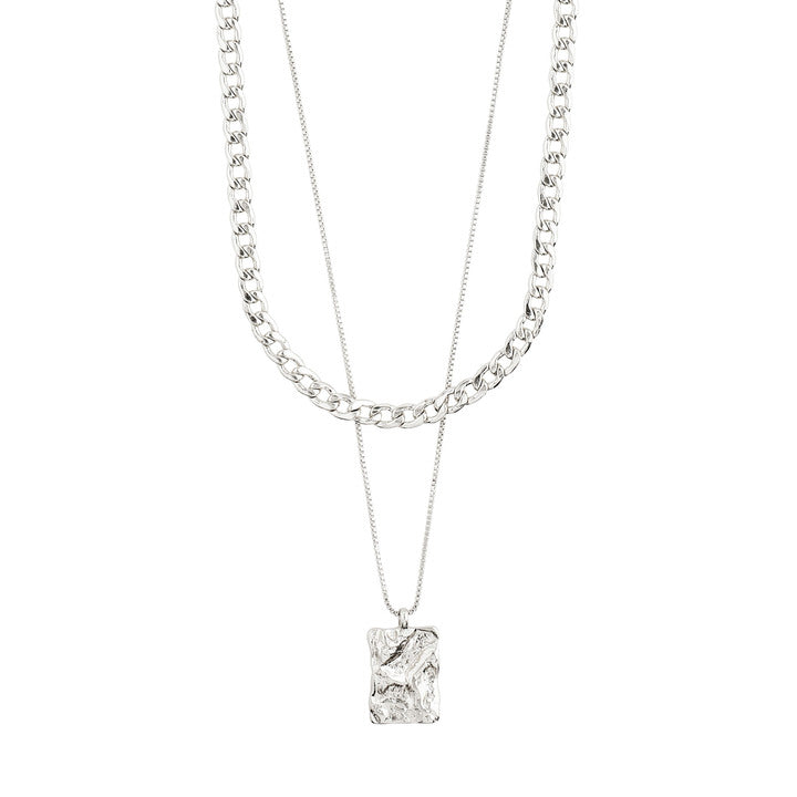 Pilgrim jewellery bathilda silver necklace